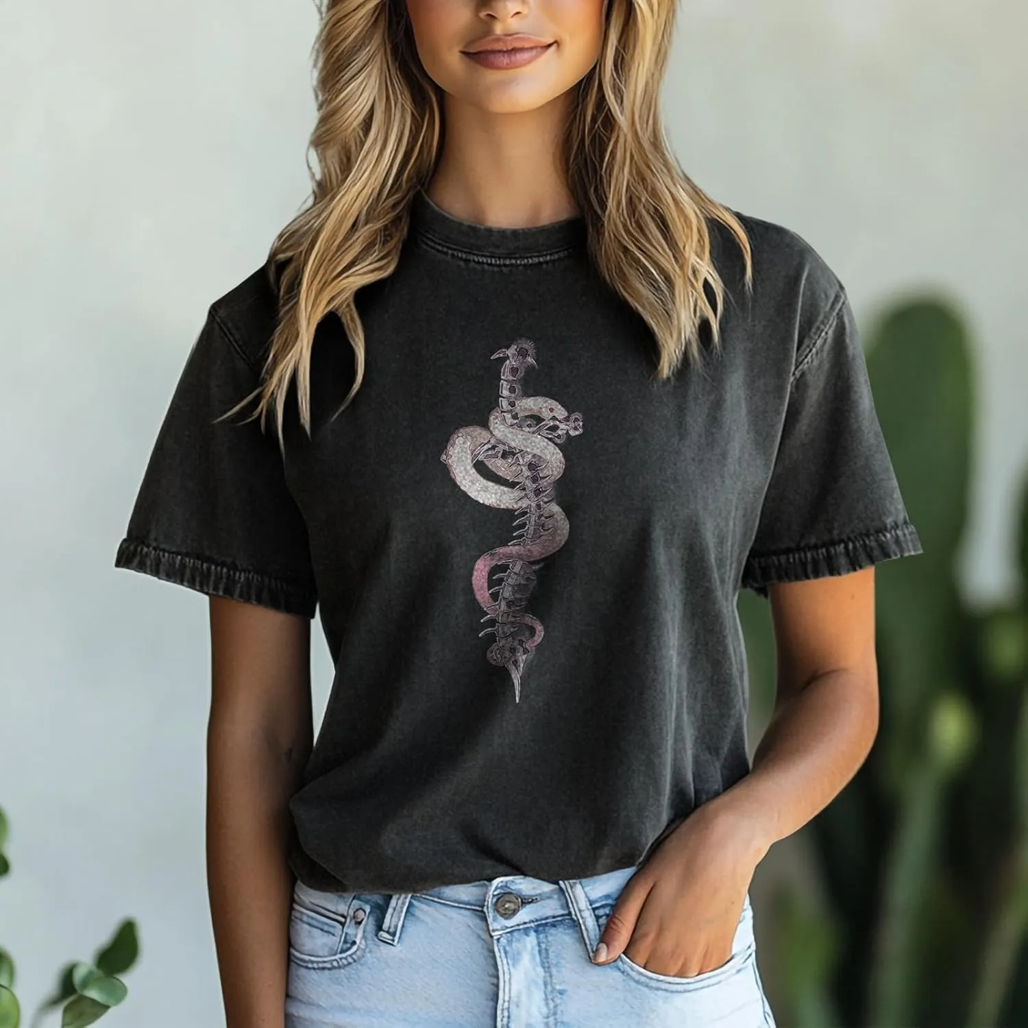 100% Cotton Tshirt for Women Graphic Print Short Sleeve Crewneck Casual Funny 2025 Summer Boho Tunis Tops