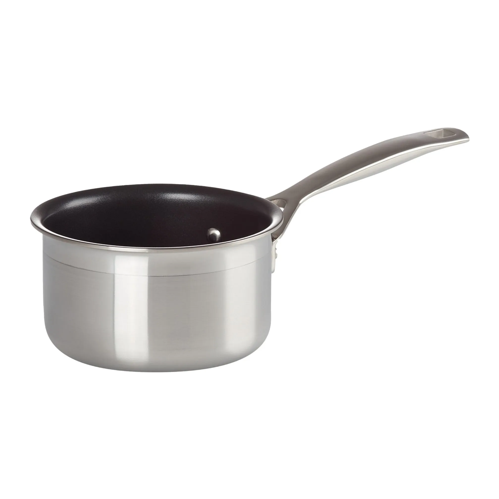 3-Ply Stainless Steel Milk Pan | Non-Stick | 14cm