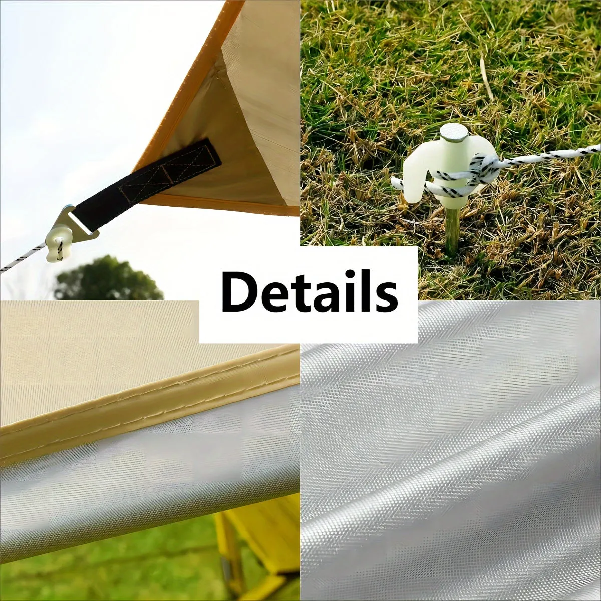 438x292cm Naturehike Cloud Up Hexagon Backpacking Tent Tarp | Waterproof | UV Protection | Sunshade Canopy Shelter | Camping | Hiking | Picnic