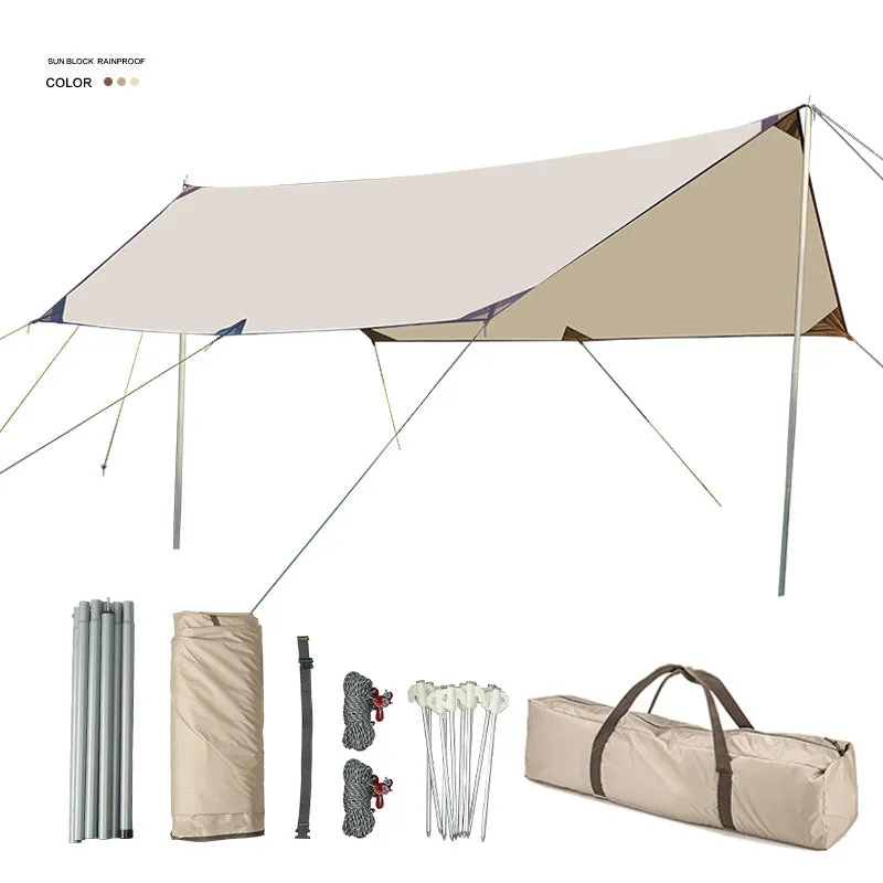 438x292cm Naturehike Cloud Up Hexagon Backpacking Tent Tarp | Waterproof | UV Protection | Sunshade Canopy Shelter | Camping | Hiking | Picnic