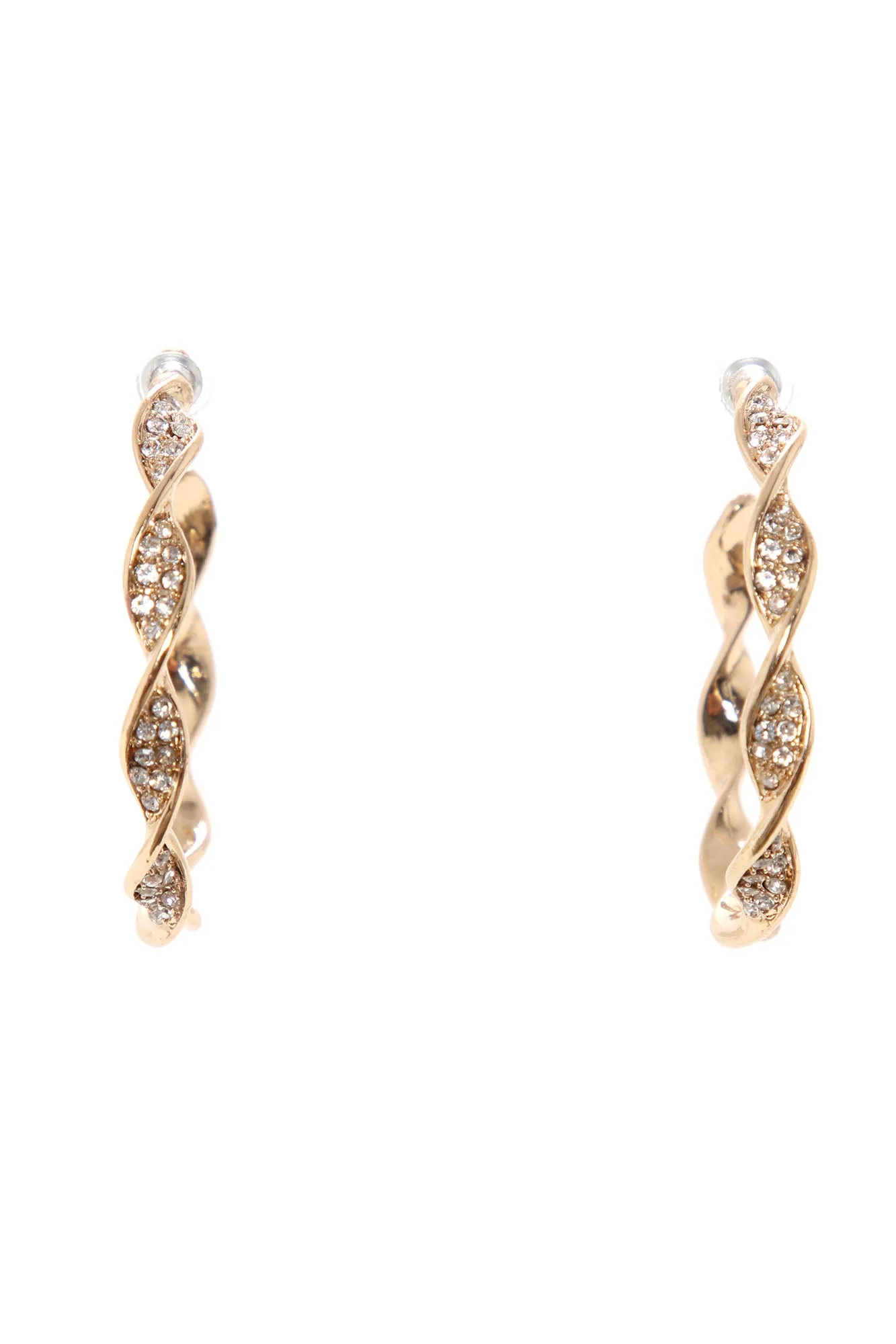 Always Shining Hoop Earrings - Gold