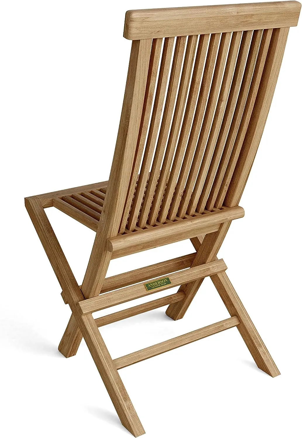 Anderson Teak CHF-101 Classic Folding Chair, Set of 2