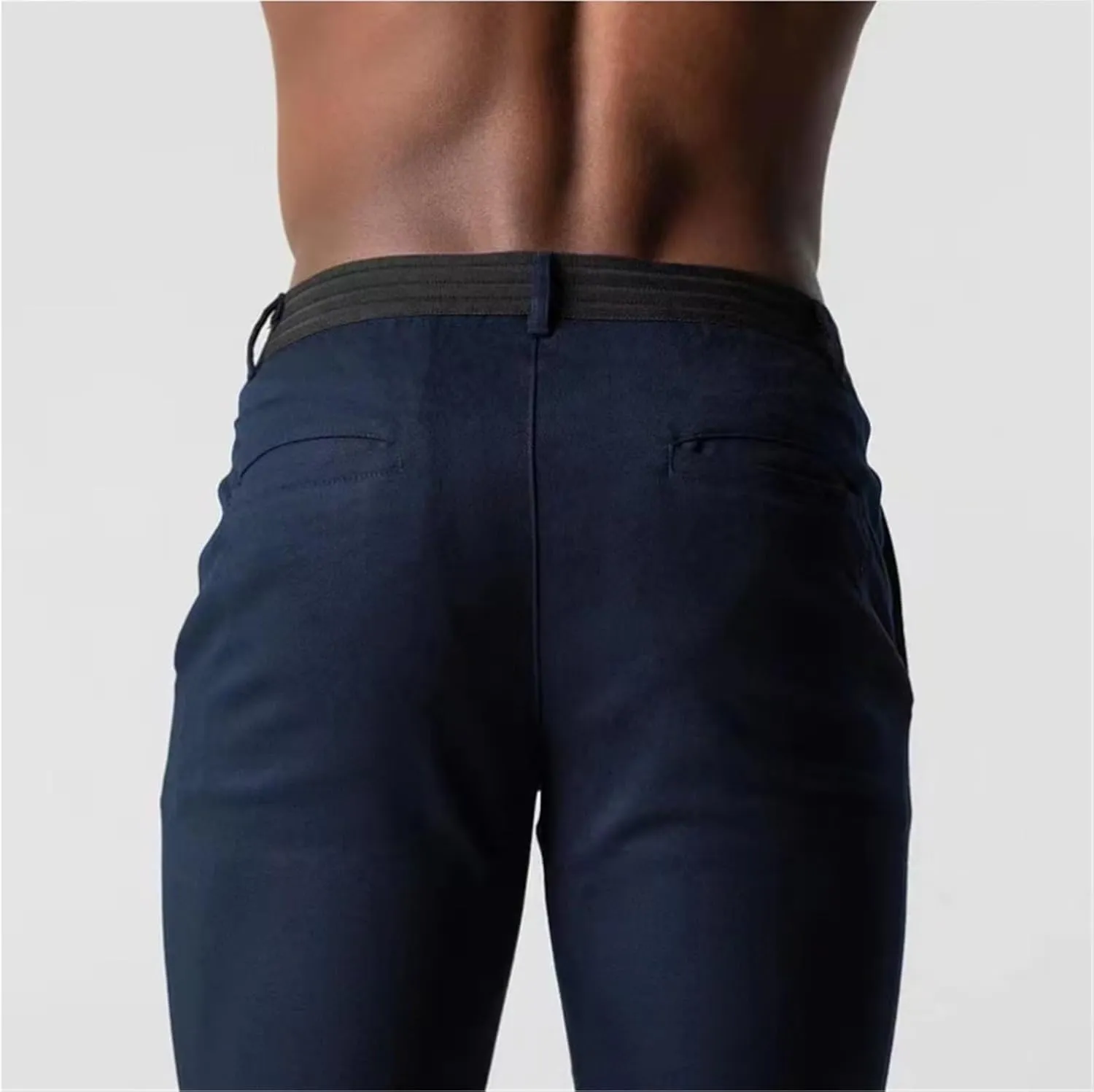 Bizgent Active Chinos, Active Chinos Pants, Mens Chinos Slim Fit Stretch Skinny Tapered Dress Pants Casual Solid Trousers