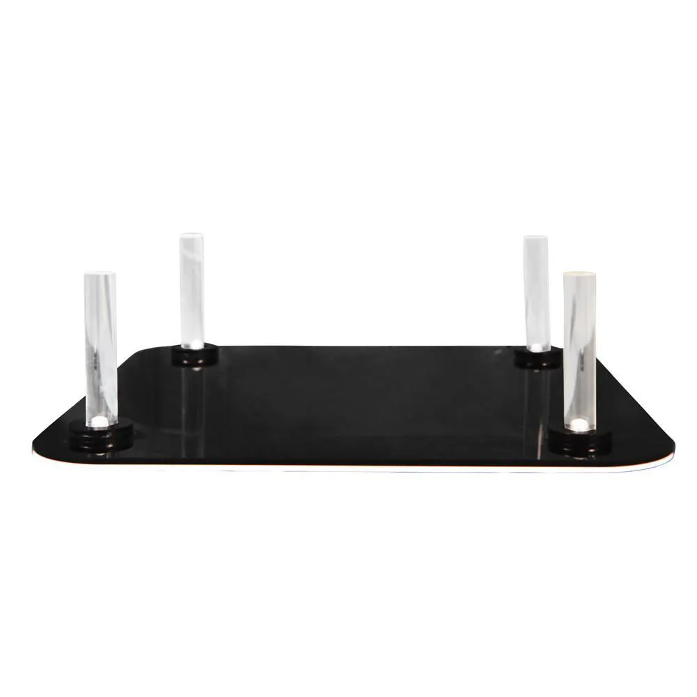 Black & White Reflective Portable Shooting Table - For Jewellery (30cm)