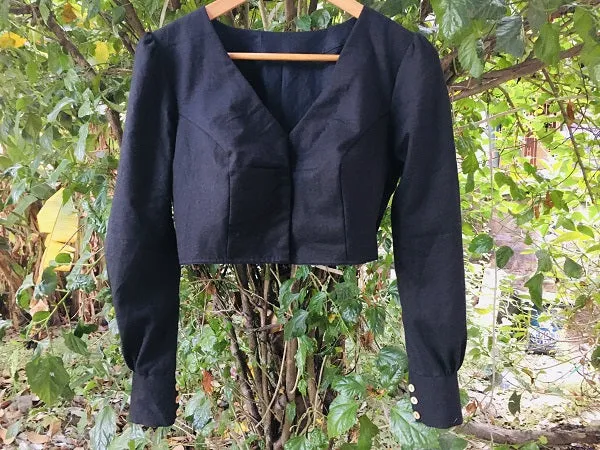 Black Full Sleeve Blouse