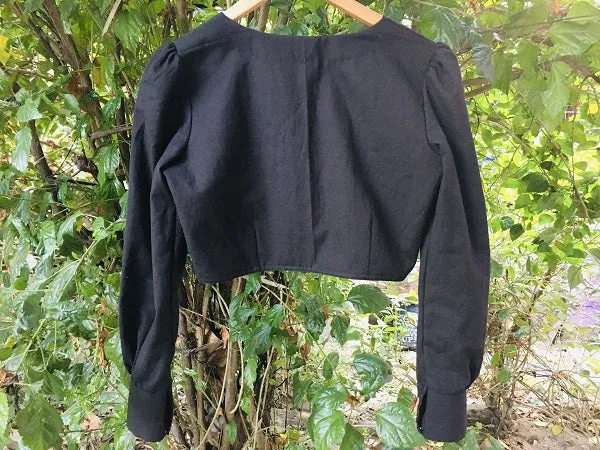 Black Full Sleeve Blouse
