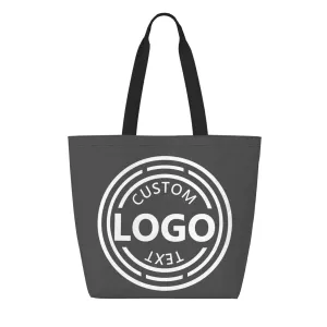 Bulk Custom Tote Bags with Logo Custom Paper Reusable Shopping Bag Add Your Picture Text Personalized Gifts