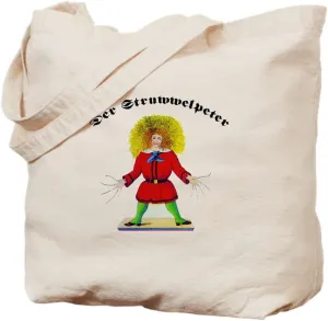 CafePress Der Struwwelpeter Tote Bag Natural Canvas Tote Bag, Reusable Shopping Bag