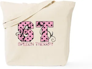 CafePress Lots Of Dots Tote Bag Natural Canvas Tote Bag, Reusable Shopping Bag