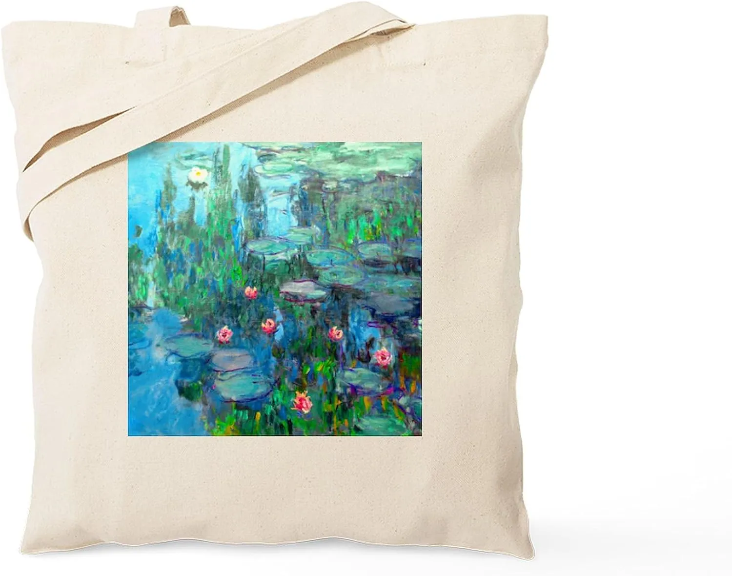 CafePress Pillow VG Wl1914v2 Tote Bag Natural Canvas Tote Bag, Reusable Shopping Bag
