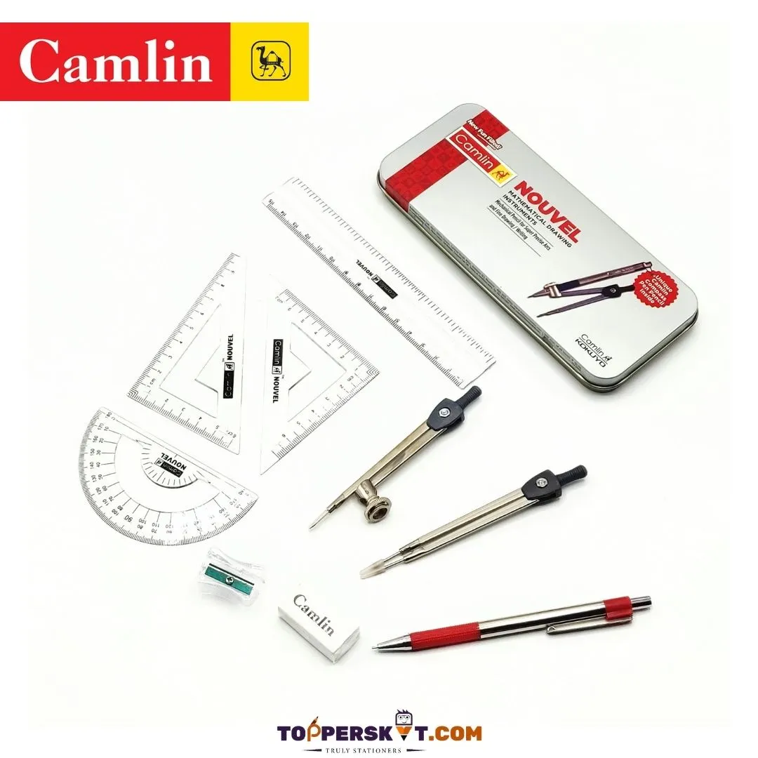 Camlin Nouvel Mathematical Drawing Instruments ( Pack Of 1 )