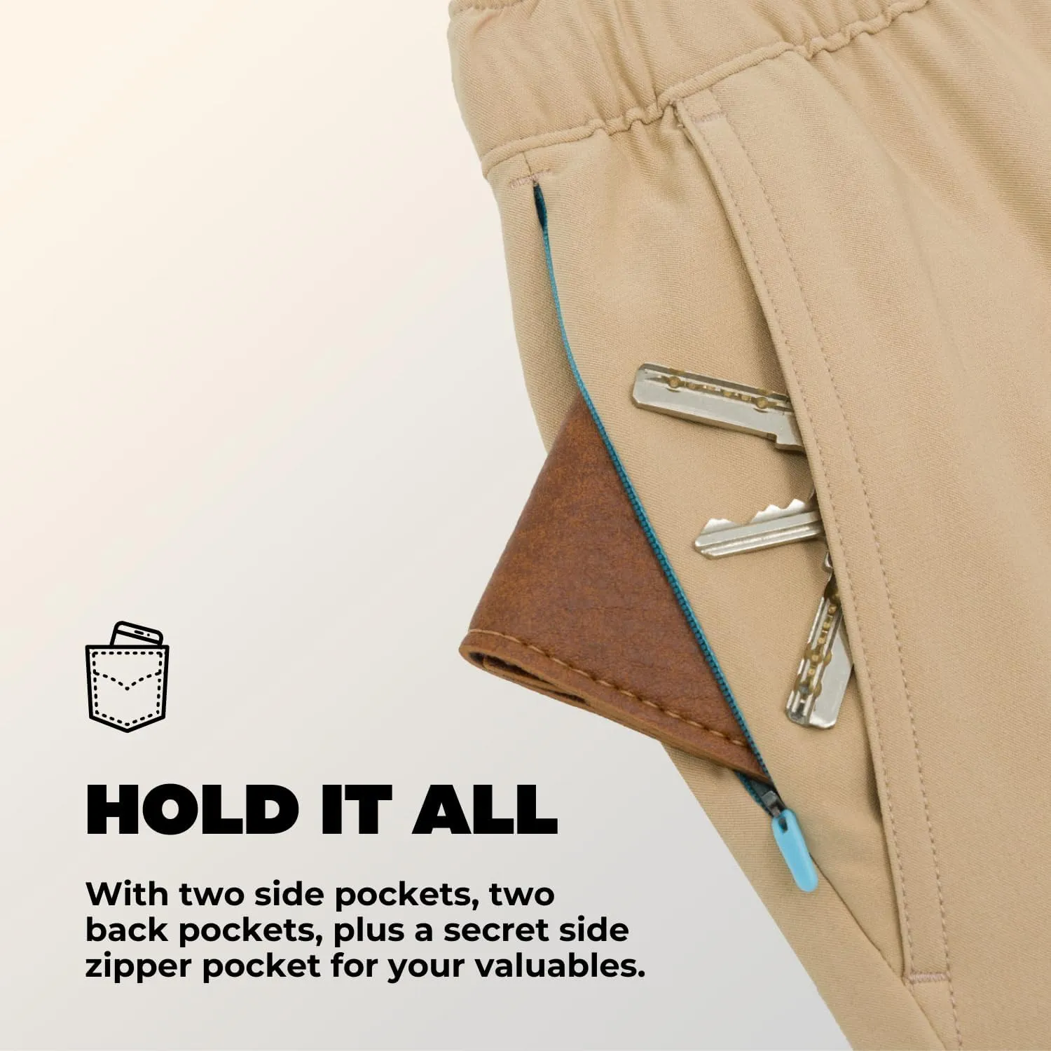 Chubbies Everywear Pants  Mens Chino Pants with 4-Way Stretch, Tapered Leg Fit, Wrinkle-Resistant Stretch Pants, 30 Inseam