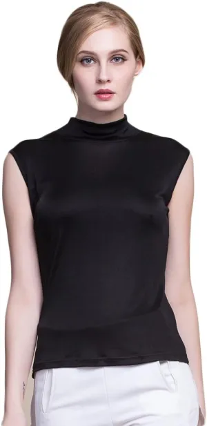 CLC Women's Mulberry Silk Camisole Tank Tops Sleeveless Shirt