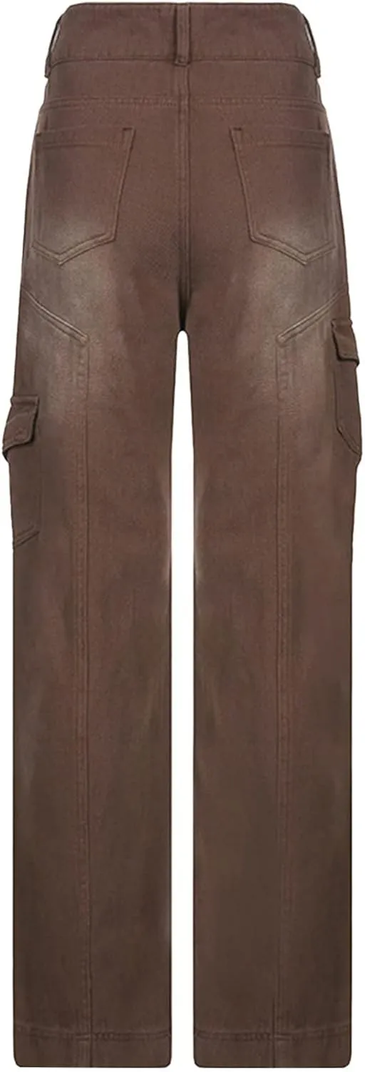 Comfy Trousers for Women Matching Trouse Long Ripped Women Casual Color Pants High-waisted Harem Spliced Pants