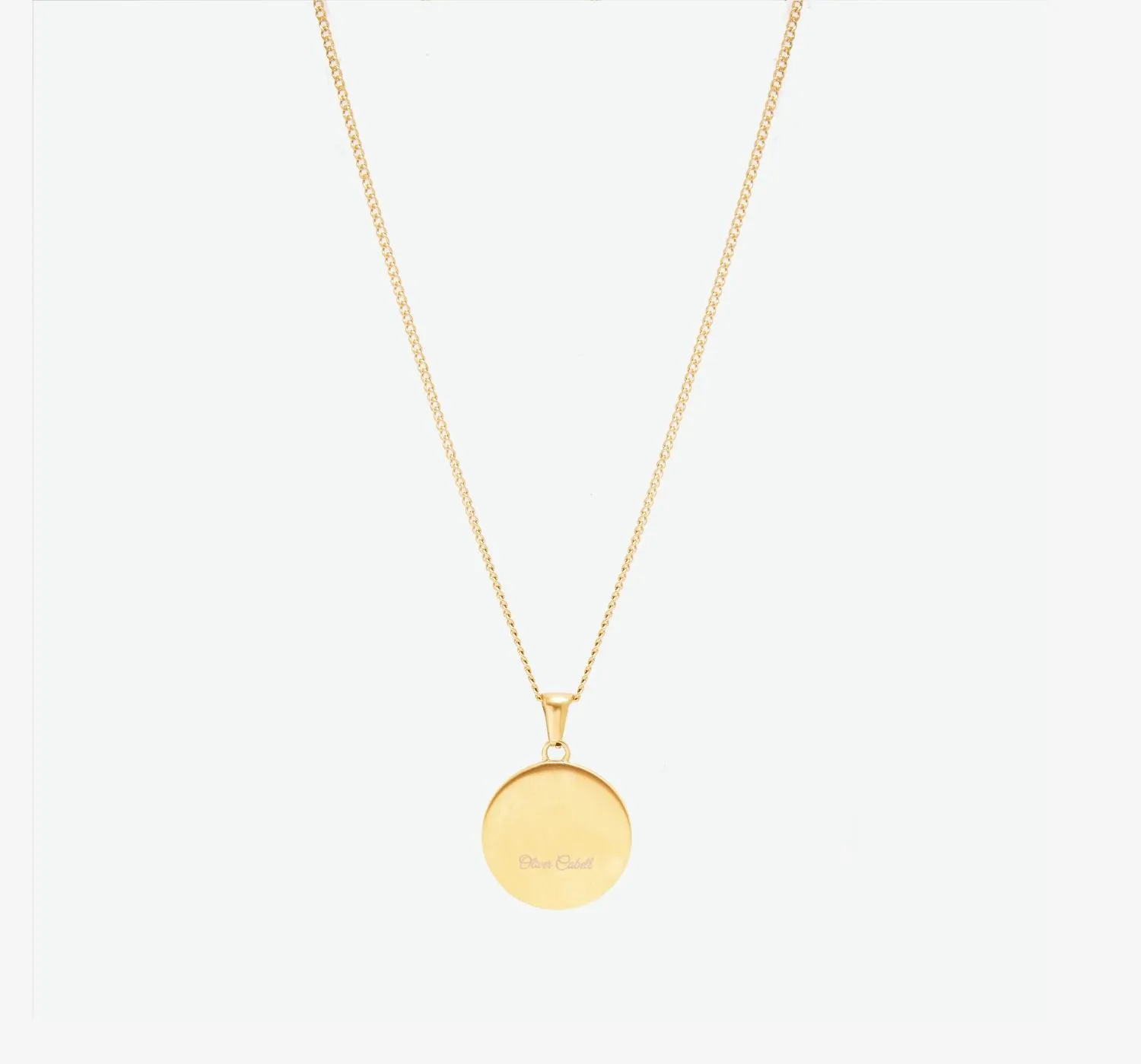 Compass Pendant Necklace | Gold