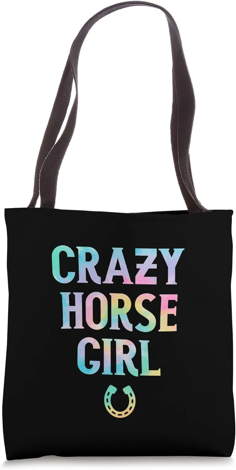 Crazy Horse Girl Tote Bag
