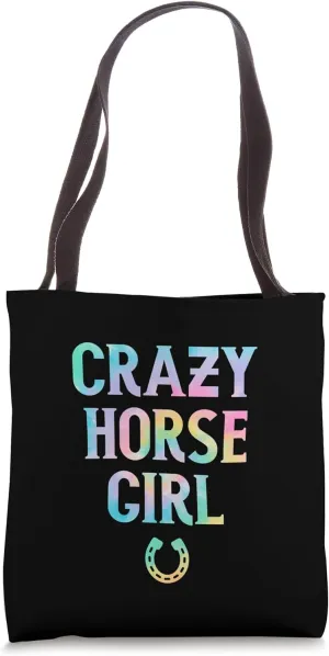 Crazy Horse Girl Tote Bag