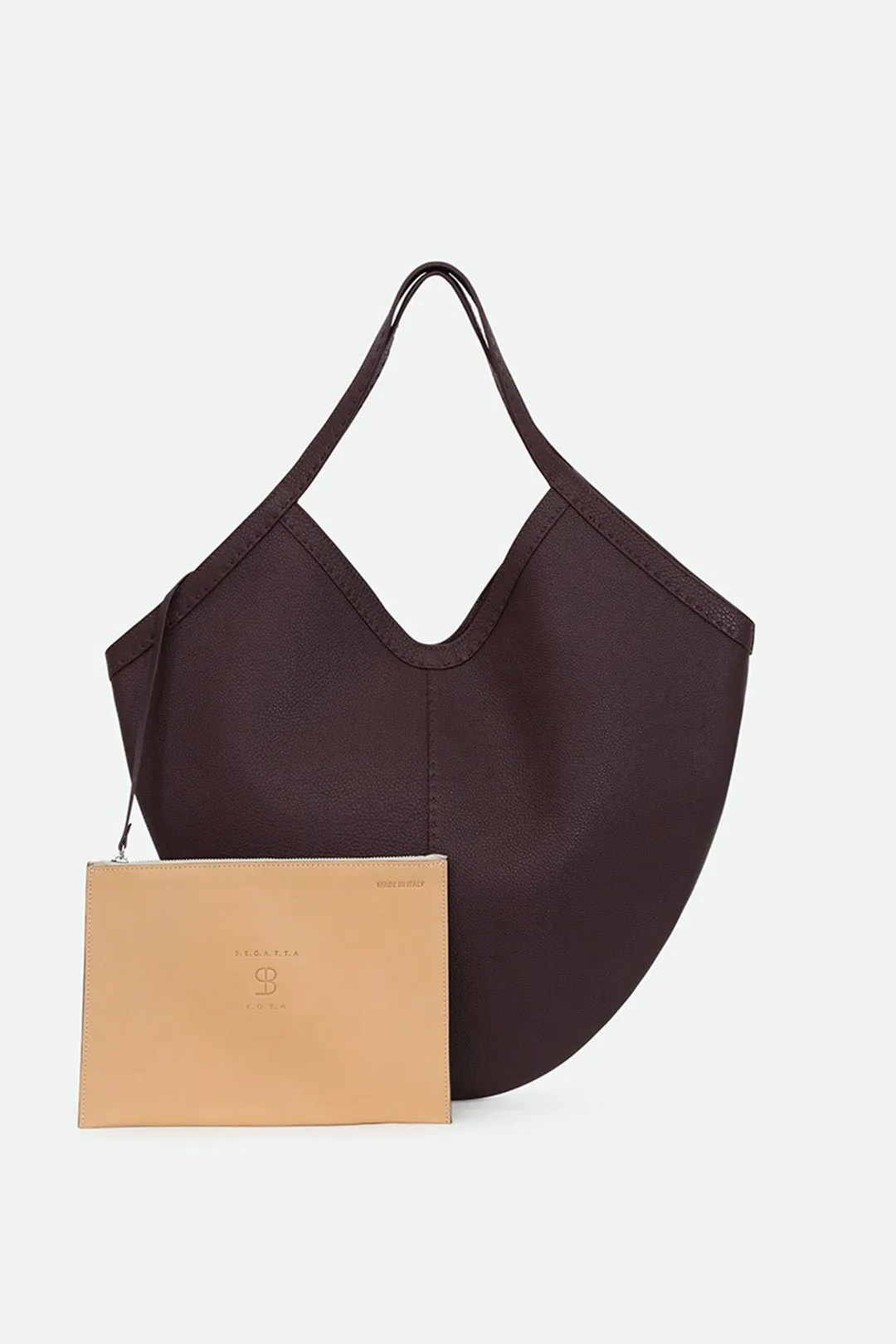DANTE HOBO BAG IN BORDEAUX CALFSKIN