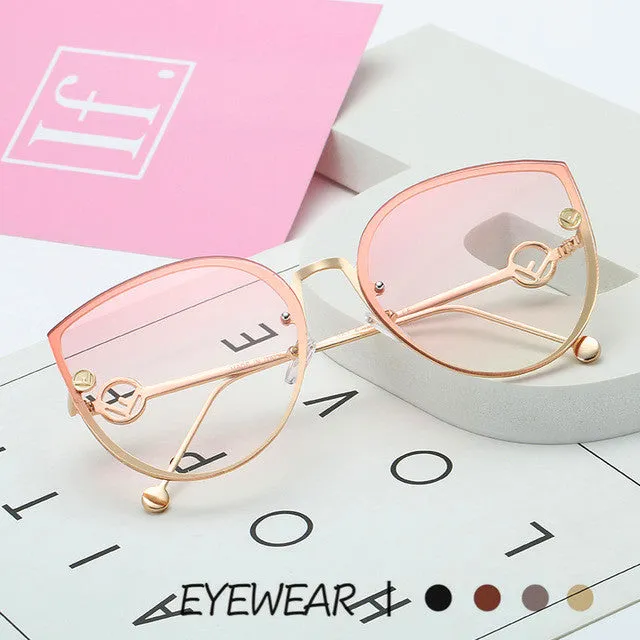 Fashion UV Protection Metal Sunglasses
