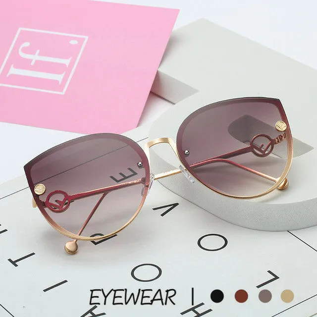 Fashion UV Protection Metal Sunglasses
