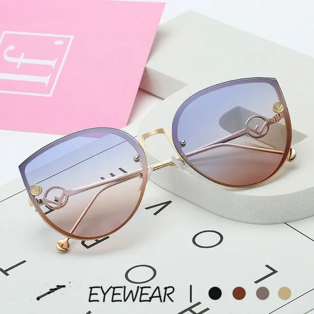 Fashion UV Protection Metal Sunglasses
