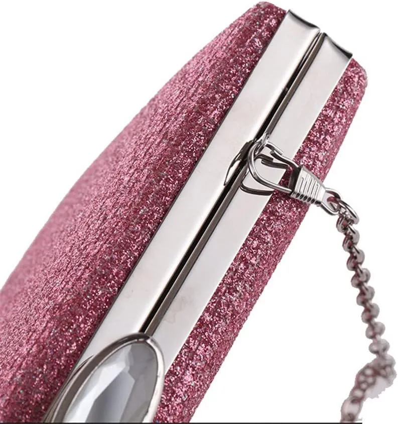 Fashion Women Evening Bags Shoulder Chain Lady Handbags Party Wedding Dinner Small Clutch Purse Bags
