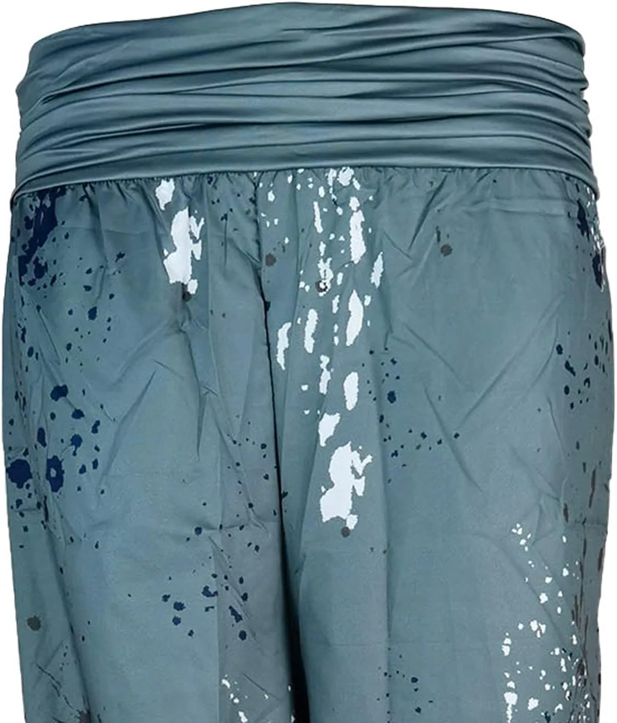 Harem Pants Women High Waist Bohemian Yoga Joggers with Pockets Floral Hippie Clothes Baggy Pants Boho Clothing