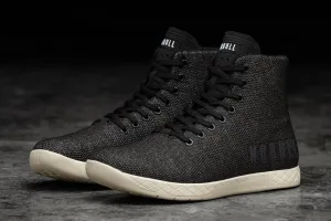 HIGH-TOP BLACK HEATHER TRAINER (WOMEN'S)