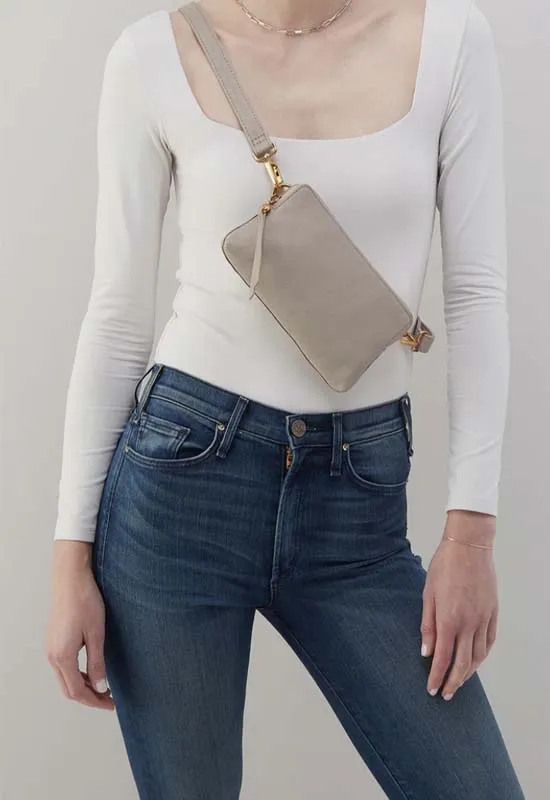 Hobo - Fern Slim Belt Bag Taupe Leather