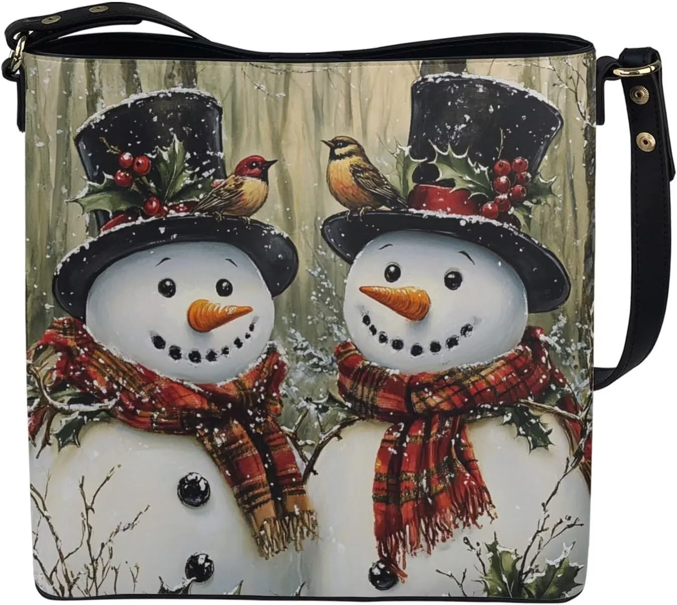 HUGS IDEA Hobo Bags for Women Handbag Leather Crossbody Bucket Tote Purse Ladies Shoulder Bags