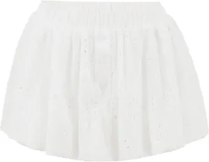 KEOMUD Women's Summer Bubble Skirts Y2k Ruffled Pleated Elastic Waist Puffy Short Skirt Party Club Mini Skirt