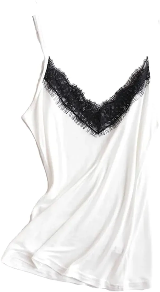 Lace Camisole For Women Spaghetti Strap Tops V-Neck Vest For lady