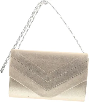 Ladies Evening Bag Envelope Bag Women Tote Envelope Clutch Chain Wallet Mini Wallet for Women White