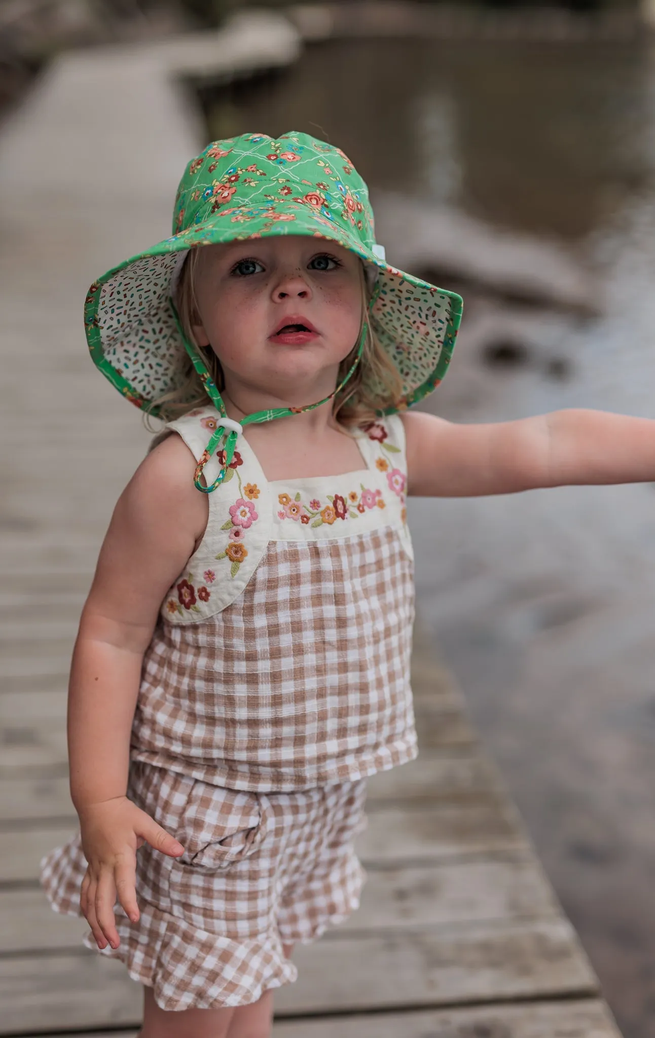 Lucy Broad Brim Bucket Hat