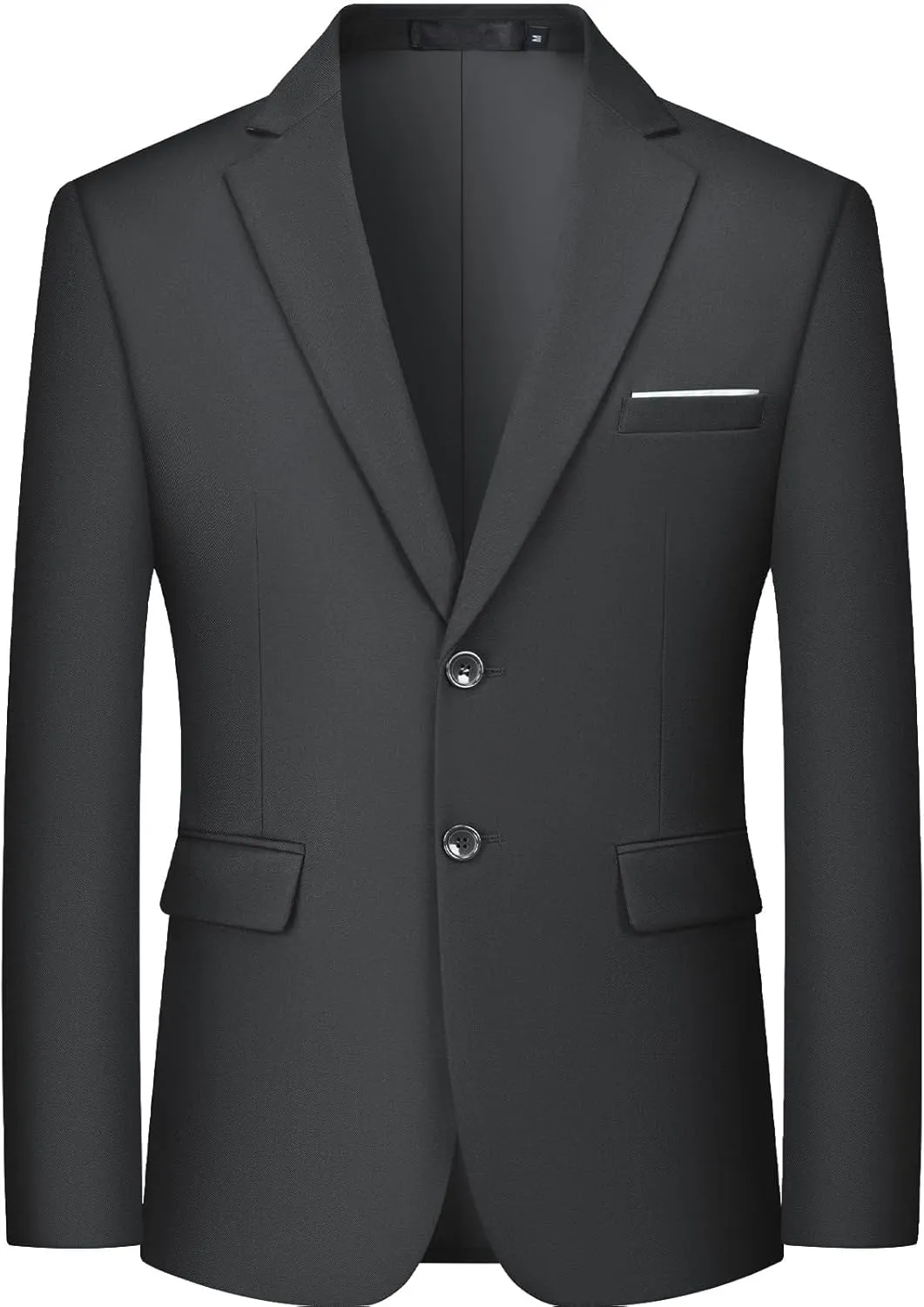 MAGE MALE Mens Slim Fit Suit Jacket 2 Button Blazer Dress Business Wedding Party Jacket
