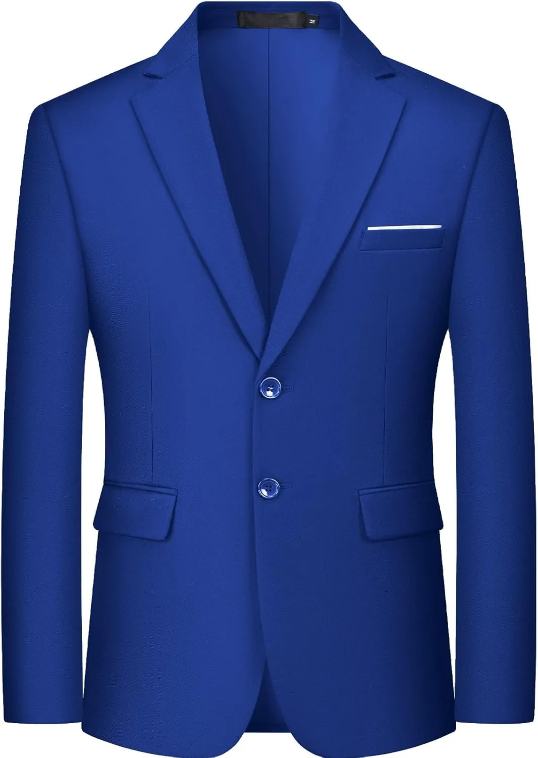 MAGE MALE Mens Slim Fit Suit Jacket 2 Button Blazer Dress Business Wedding Party Jacket