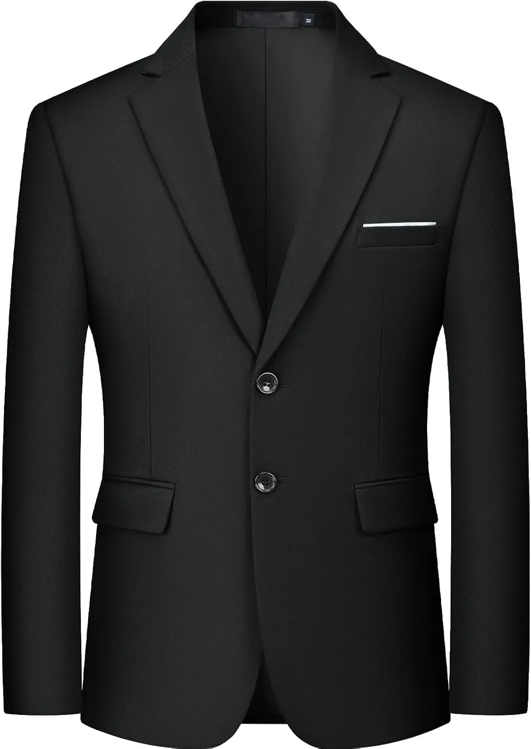 MAGE MALE Mens Slim Fit Suit Jacket 2 Button Blazer Dress Business Wedding Party Jacket