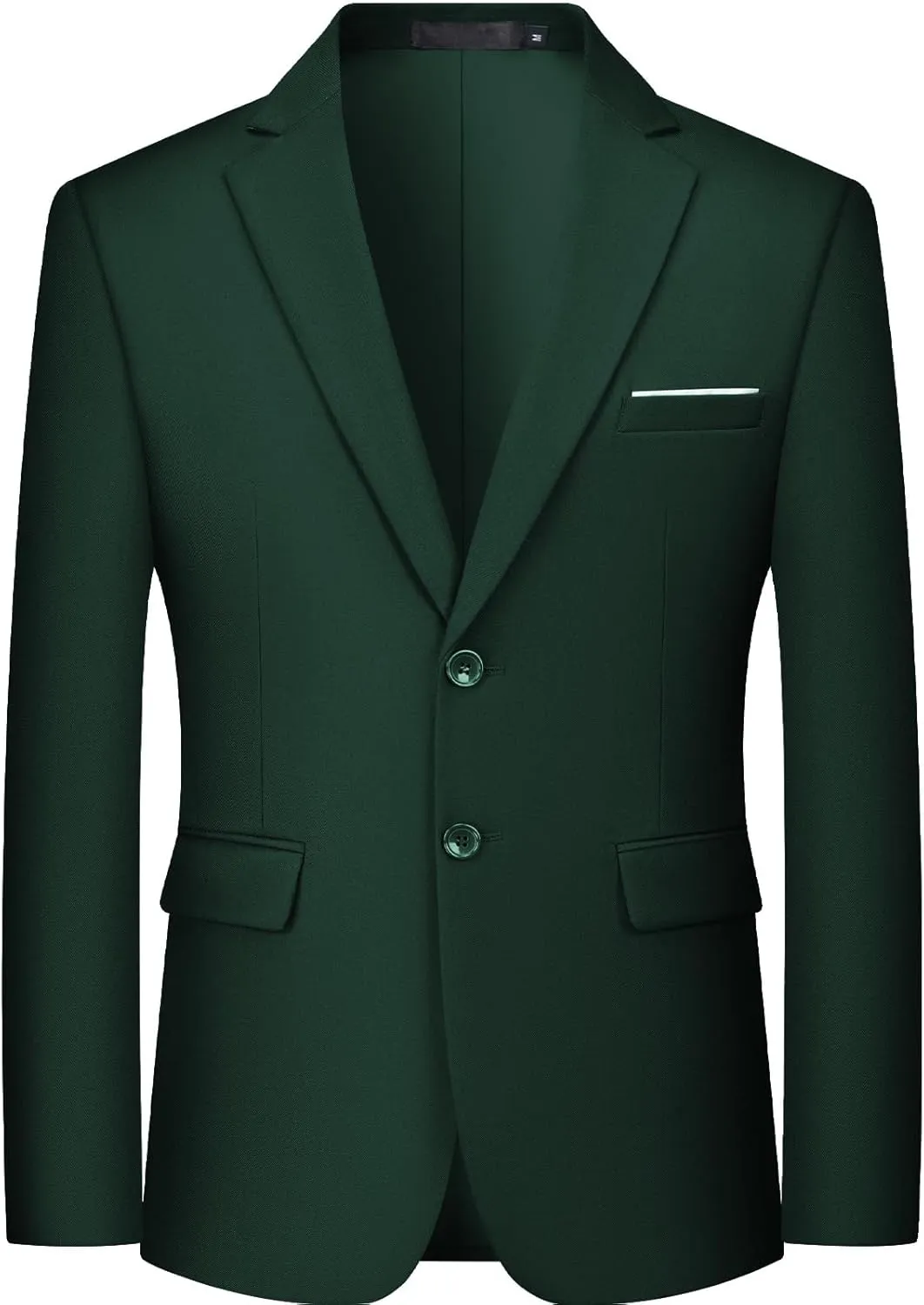 MAGE MALE Mens Slim Fit Suit Jacket 2 Button Blazer Dress Business Wedding Party Jacket