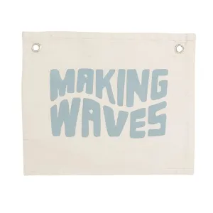 Making Waves Canvas Banner