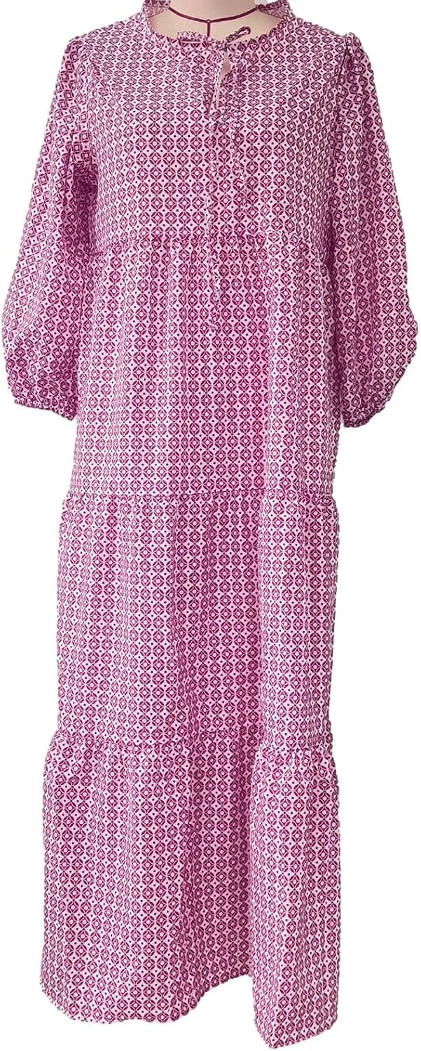 Maxi Dresses for Women 2024 Summer Boho Dress Sexy Off The Shoulder Dresses Flowy Long Sundress Vacation Dress, Small