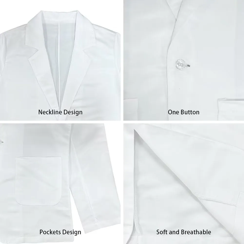 Mens Long Sleeve Blazer Suit Jacket Sports Coat Casual Business Dress Suit One Buttons with Pocket S-5XL