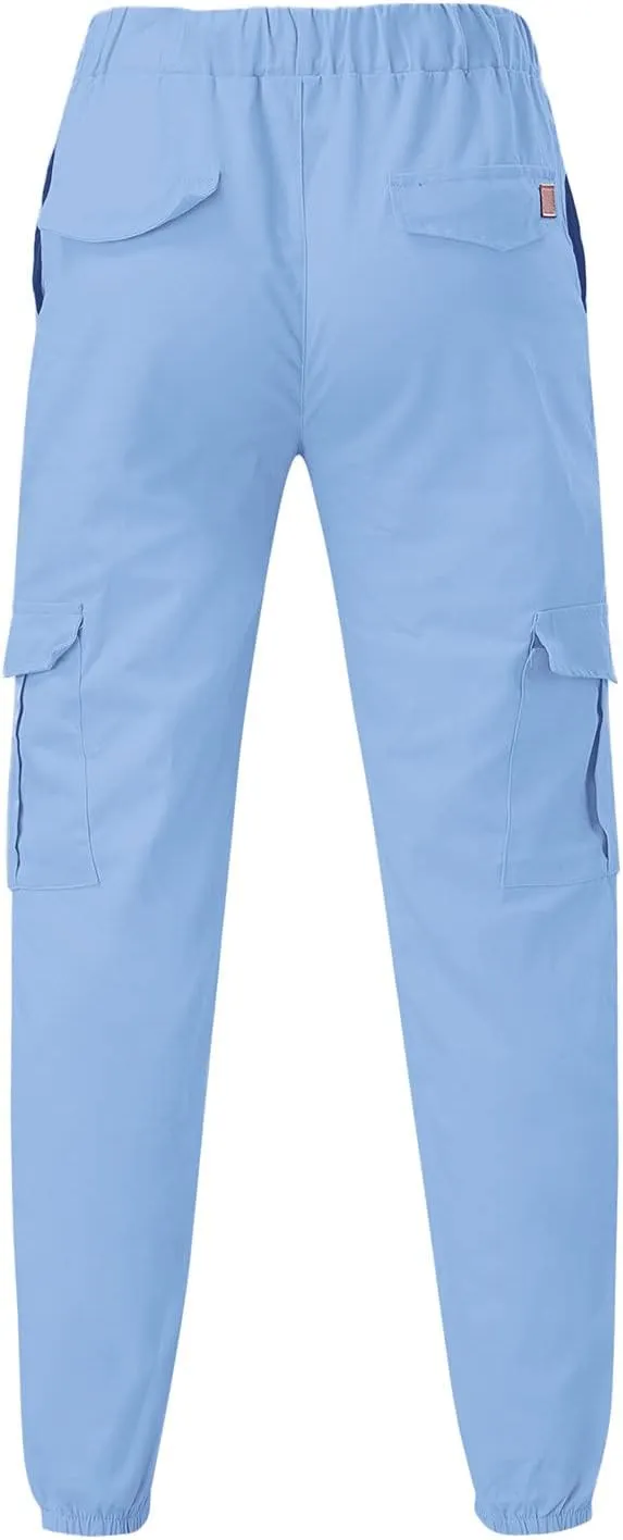 Mens Outdoor Cargo Pants Fashion Joggers Multi-Pocket Casual Pants Sports Pants Chino Trousers Sweatpants Mens