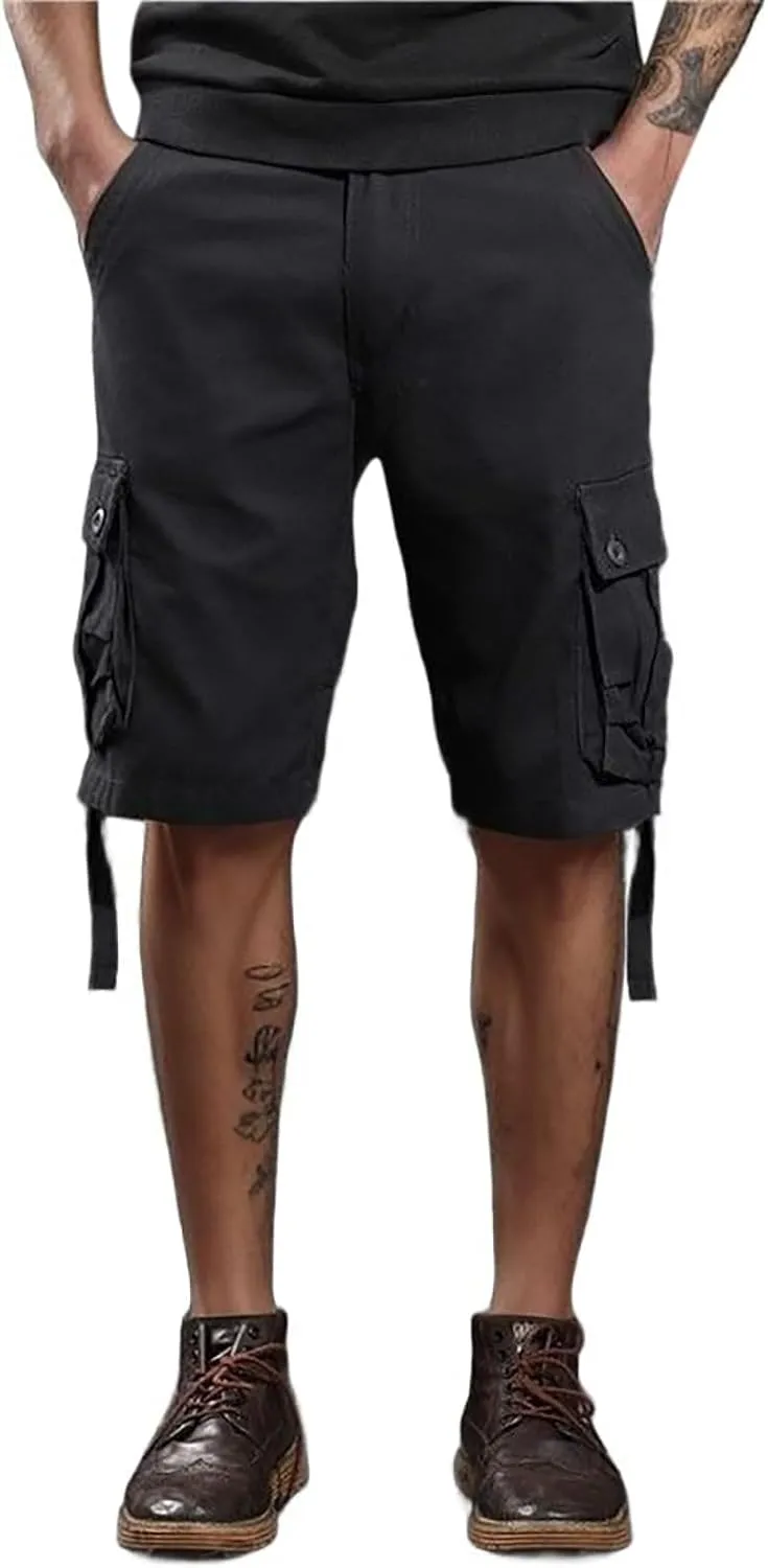 Mens Sweatpants with Pockets Hiking Plaid Work Bike Swim Public Riding Motorcycle Sport Regular Fit Casual Cargo