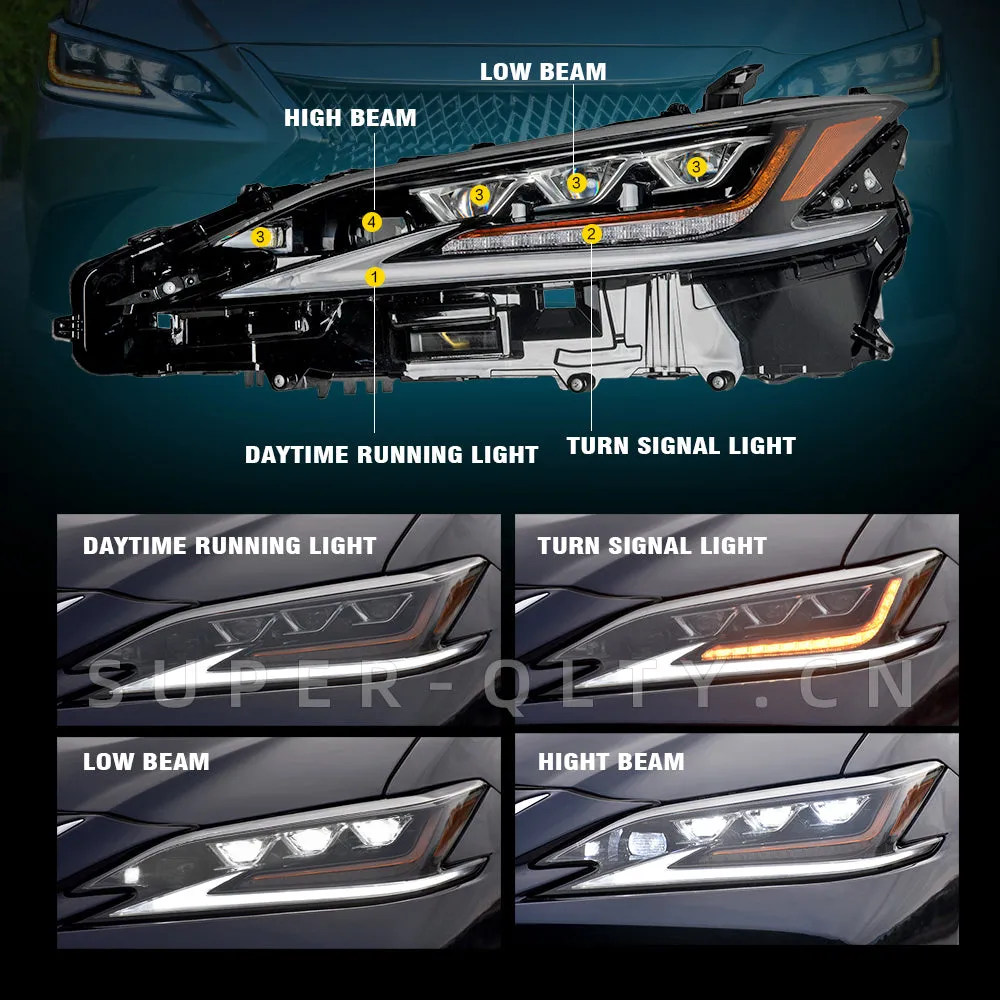 Modified LED Headlight for Lexus ES300 2019- Upgrade LED lamp
