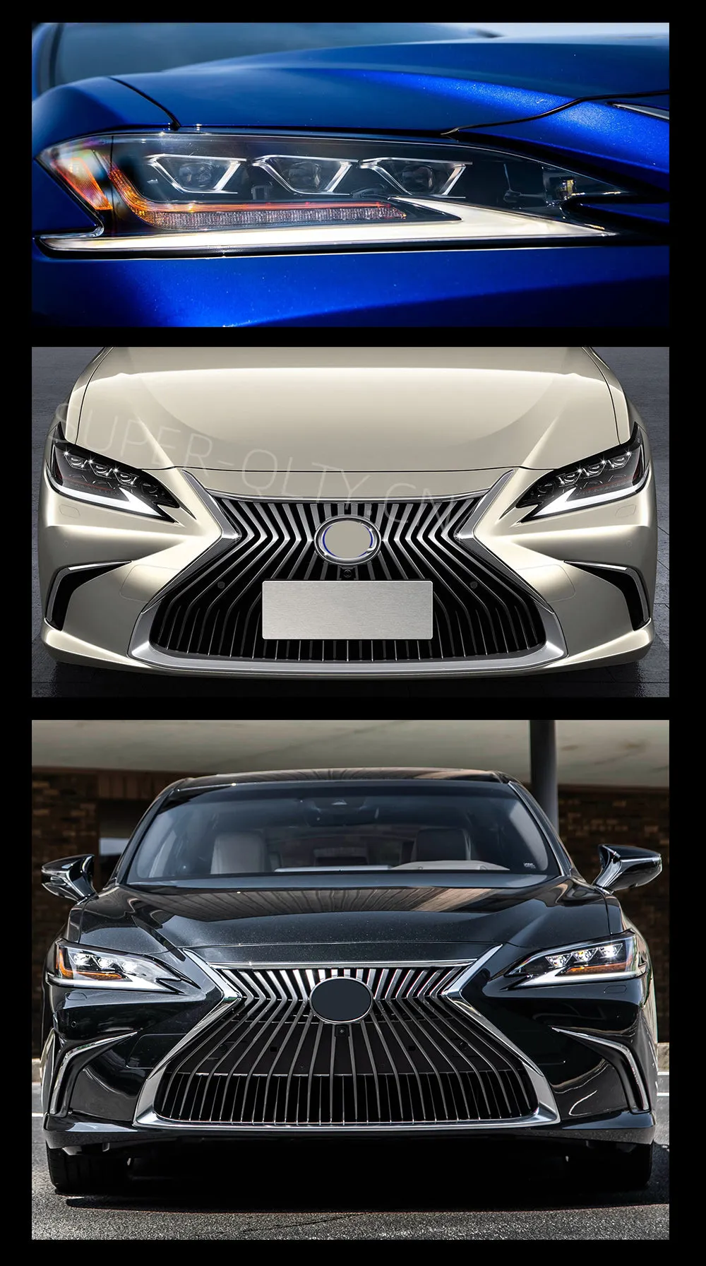 Modified LED Headlight for Lexus ES300 2019- Upgrade LED lamp