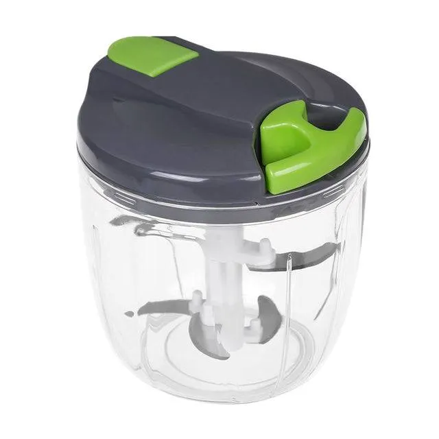 Multifunction Manual Fruit Vegetable Chopper Hand Pull Vegetables Cutter Shredder Slicer Meat Grinder Garlic Chooper Mincer Shre