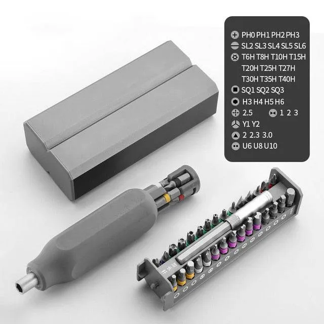 Multifunction screwdriver set S2 Phillips slotted Precision Screw driver bit Mobile notebook maintenance tool hand tools