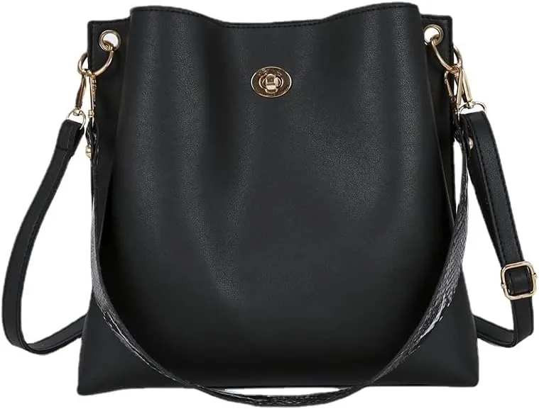 New Shoulder Cross-body Bag for 2022, Faux Leather Handbag for Ladies with A Homeless Bucket.