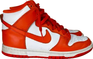 Nike Orange Dunk High Syracuse High top trainers UK 4 EU 37 