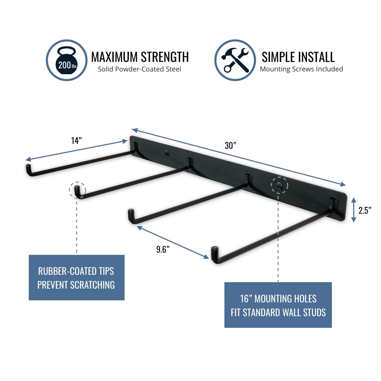OUTLET | Emporia Chair Storage Rack | Holds up to 20 Chairs